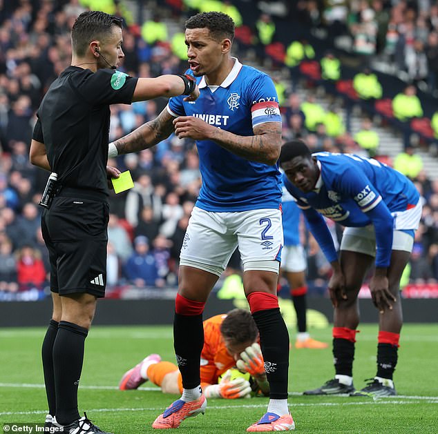 Rangers captain James Tavernier says Walsh showed a lack of consistency at Hampden