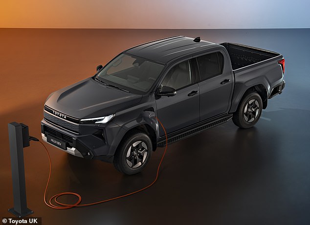 This is the new ninth-generation Toyota Hilux - and it's available as an EV. Despite its newfound electrification, bosses are adamant it will continue to offer 'strength, reliability and lasting quality'