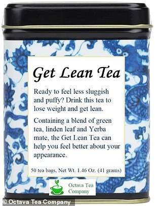 In one test, participants were gifted a ‘Get Lean’ weight-loss tea