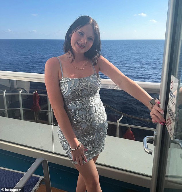 She was a straight-A student from Florida who was enjoying a family holiday on the Carnival Horizon when horror struck. The FBI is investigating her death