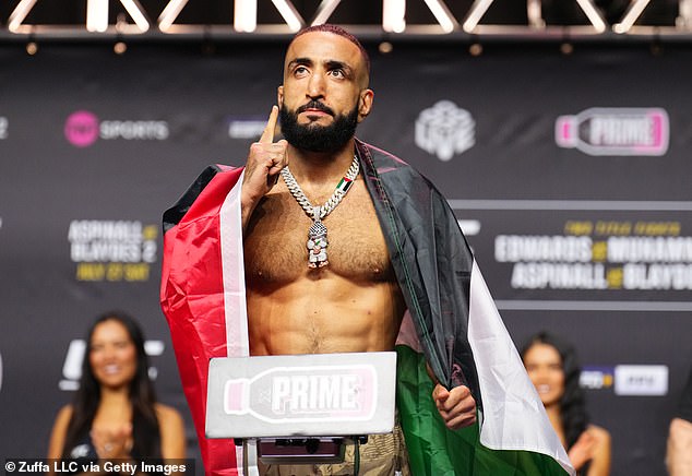 Belal Muhammad left UFC fans confused after making a Jeffrey Epstein comment on Thursday