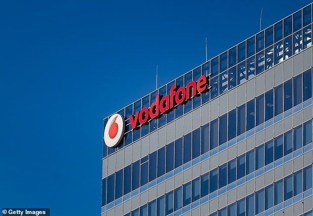 On the up: Vodafone upgraded its annual outlook for both earnings and cash flow on Tuesday