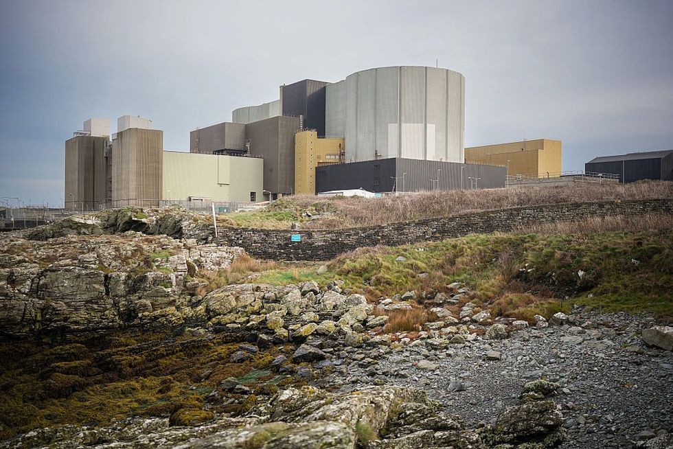 The decommissioned Wylfa Nuclear Power Station