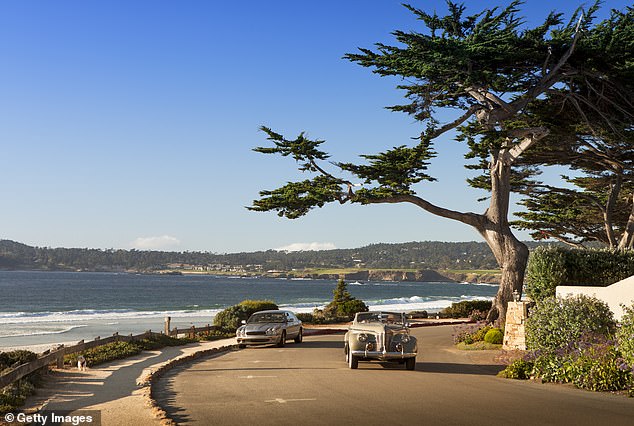 Carmel-by-the-Sea (pictured) is a peaceful beach city on the Monterey Peninsula known for its fairytale cottages, art galleries, museums and scenic surf spots