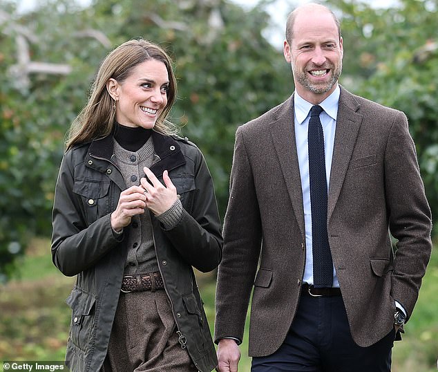 The Prince and Princess of Wales laid on a 'thank you' party for the builders and staff who worked 'tirelessly' to get them into their new house early, the Daily Mail can reveal