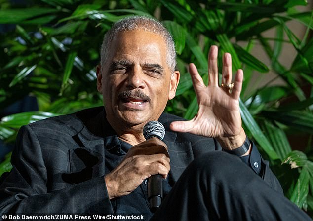 The president posted an edited clip of an appearance by Holder on liberal YouTube outlet MeidasTouch where he discussed the Democrats using a potential return to power on court reform