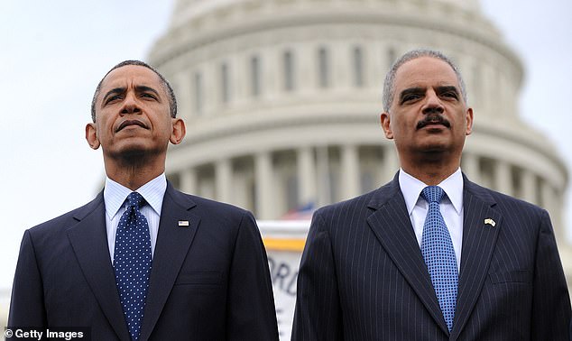Holder served as attorney general under Barack Obama from 2009 to 2015