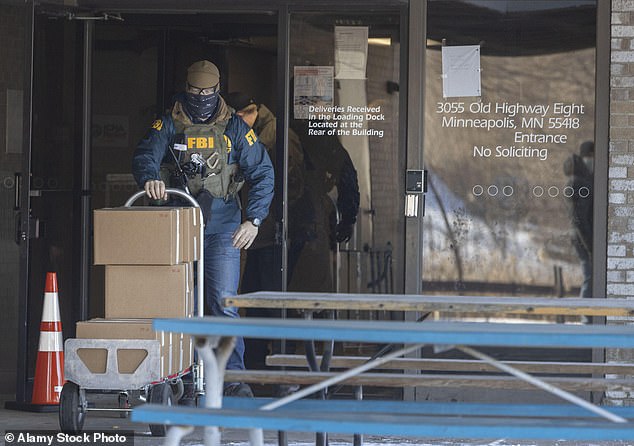 An FBI raid on the premises of Feeding our Future in May 2024