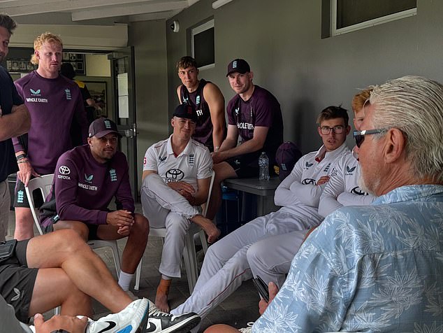 Smith was invited by Andrew Flintoff to speak to the England Lions in Perth less than two weeks ago