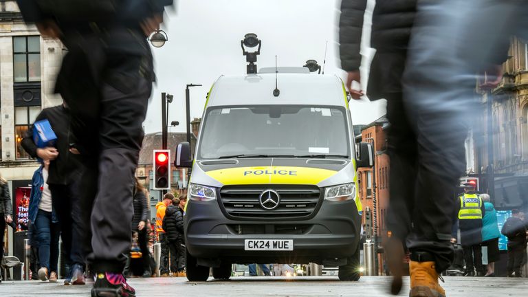 Facial recognition was used for the first time in Leeds in November. Pic: PA