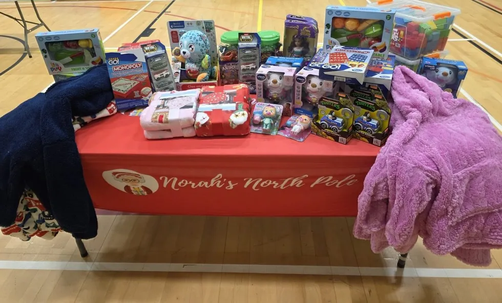 Norah's North Pole donations