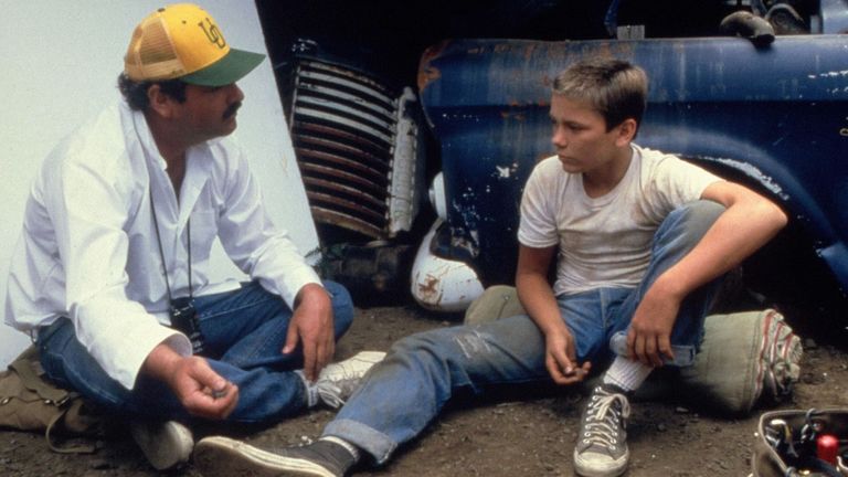 Mr Reiner shooting Stand By Me. Pic: THA/Shutterstock