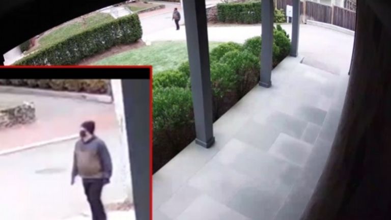 The clothes matched those worn by the suspect on the day of the shooting. Pic: Providence Police 