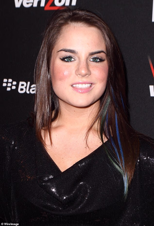 Looking back now, JoJo's shiny fresh-faced image was just the surface of something slightly more sinister simmering underneath (pictured in 2009)