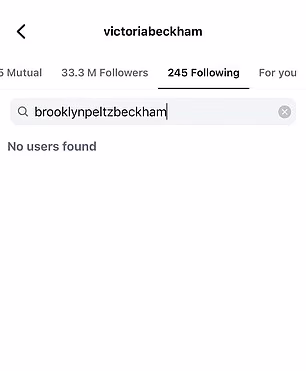 They no longer appear on follow lists