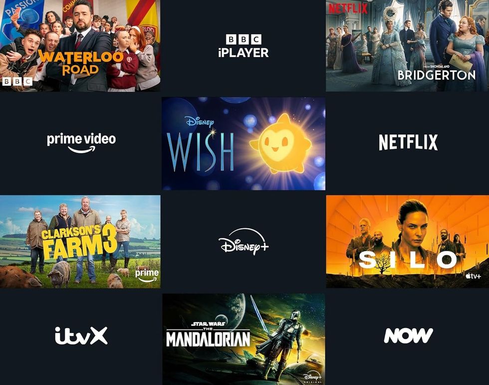 Streaming services compatible with Amazon TV Fire Sticks