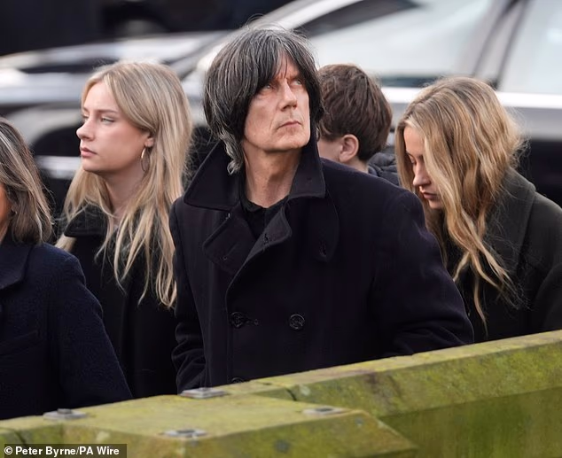 Also there was Stone Roses lead guitarist John Squire