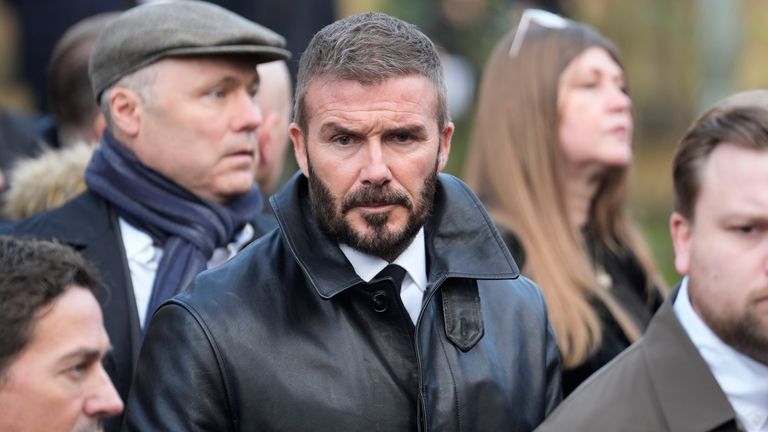 David Beckham. Pic: PA