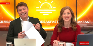 Emily and Patrick read out Christmas messages from GB News viewers