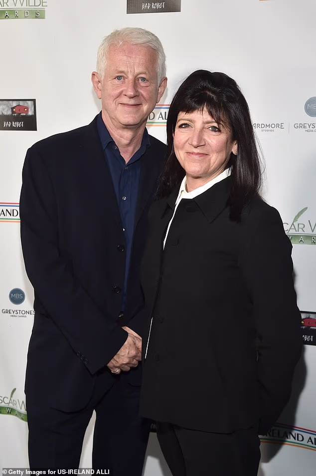 However, what fans of the film may not know is that the romantic kissing scene was choreographed by kissing consultant Emma Freud (Richard and Emma pictured 2022)