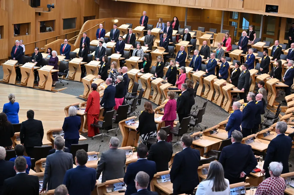 MSPs in Holyrood