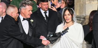 ‘Chaos’ outside church as couple say ‘I do’ amid family dispute