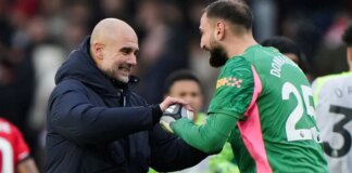Pep Guardiola makes joke about his weight after Man City secure vital win over Nottingham Forest