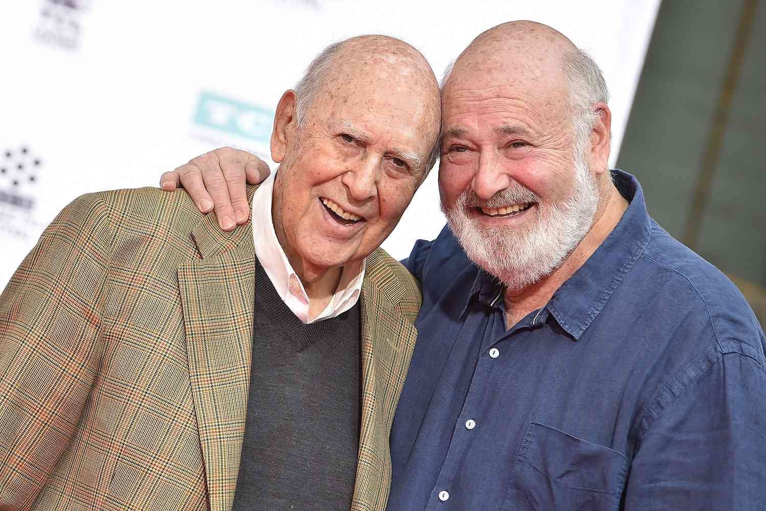 Rob and Carl Reiner