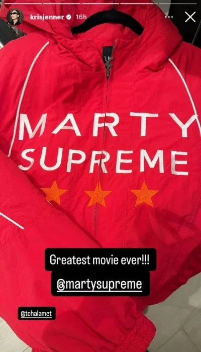 Timothée Chalamet gets major support from key Kardashian member