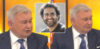 Eamonn Holmes shares blunt view on British-Egyptian activist Alaa Abdel Fattah: ‘Toss him out!’