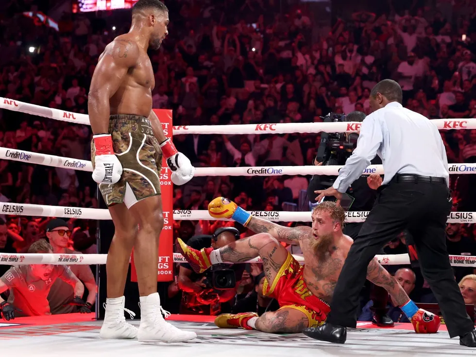 Anthony Joshua Jake Paul