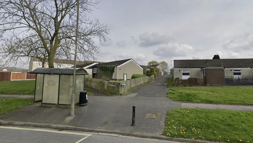Officers were called to Hollins Lane, Gamesley in North West Derbyshire.