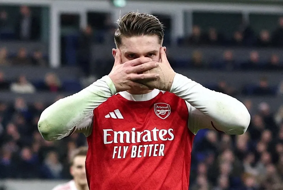 Arsenal secured victory through Viktor Gyokeres's penalty