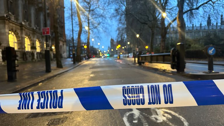 Westminster was shut down before 7.30am.