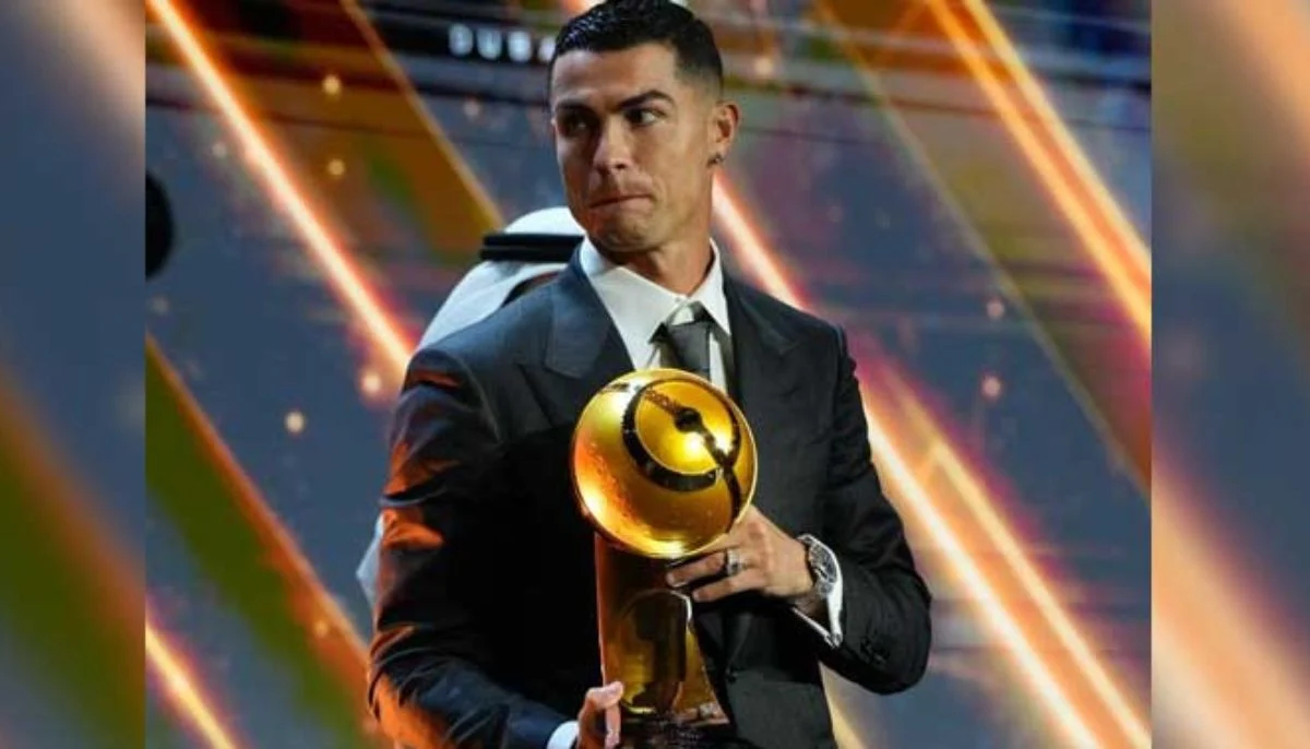 Cristiano Ronaldo reveals bold career target after Best Middle Eastern Player win