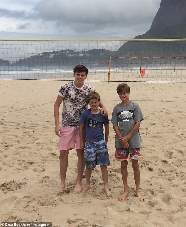 Cruz Beckham has extended another olive branch to estranged brother Brooklyn on Wednesday as he shared more throwback snaps on Instagram