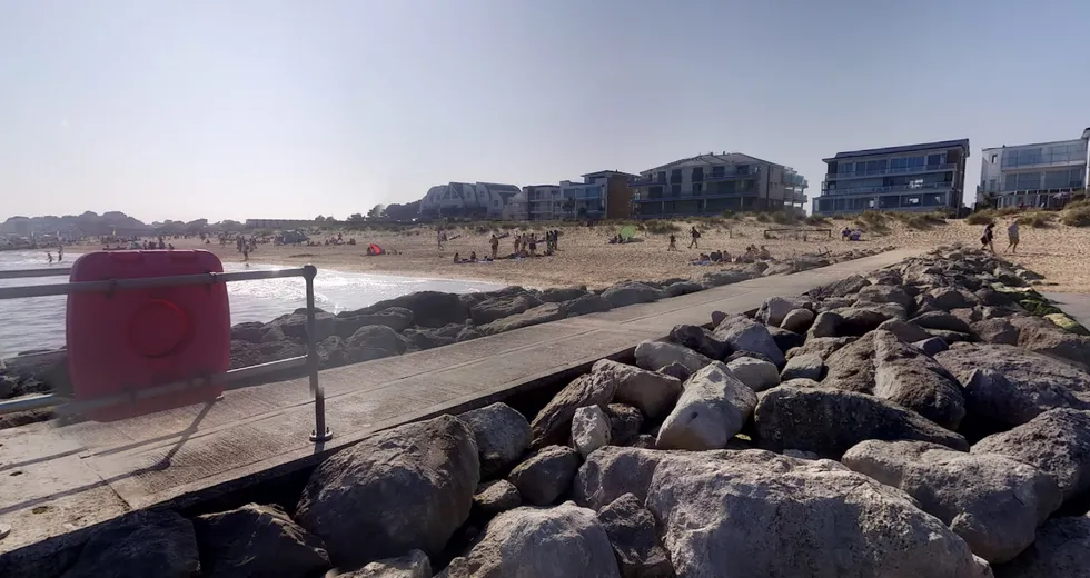 Sandbanks beach, Dorset