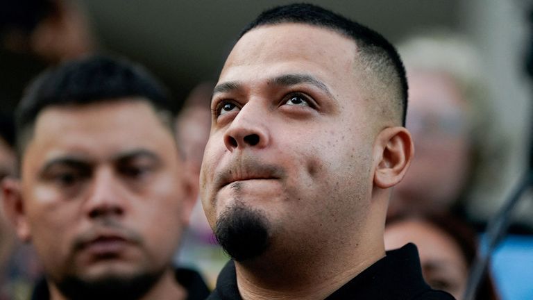 Abrego Garcia has applied for asylum in the US. Pic: Reuters