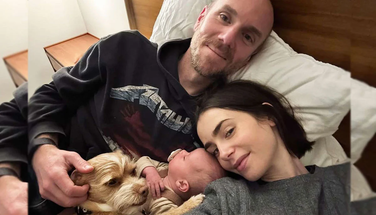 Lily Collins soaks in ‘magic’ during daughter Tove’s first holiday celebration