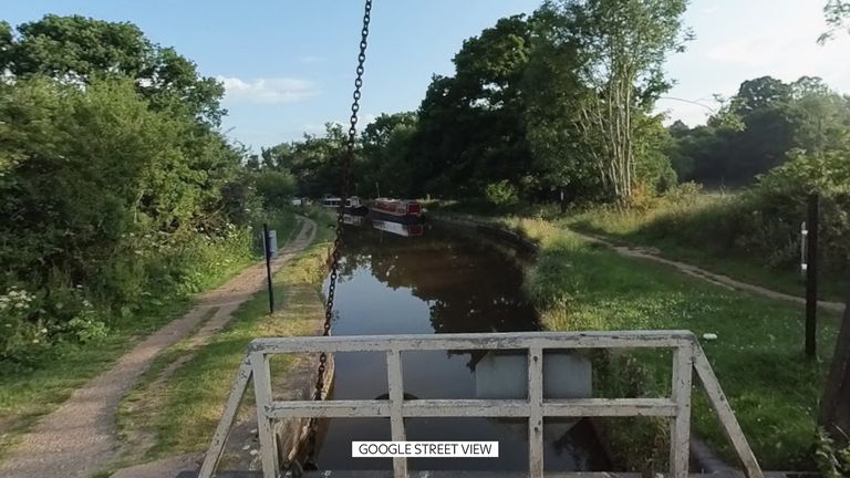 This is the section of the canal which has been affected. Pic:  Uy Hoang/Google Street View