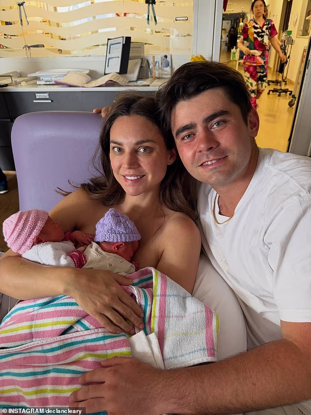 MasterChef stars Sarah Todd and Declan Cleary have officially become parents - welcoming not one, but two beautiful baby girls just in time for Christmas
