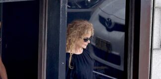Nicole Kidman cuts a low-key figure in a modest black dress as she attends Christmas Day mass alone in Sydney – as she makes first trip to Australia following her split with Keith Urban
