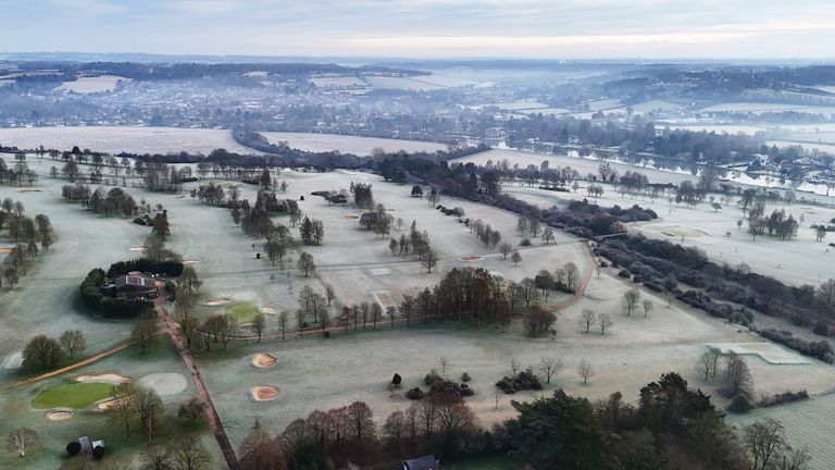 A frosty Boxing Day morning was expected by the Met Office. File pic: PA