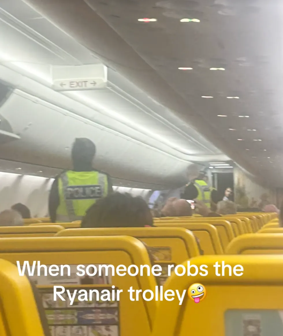 Ryanair stolen trolley