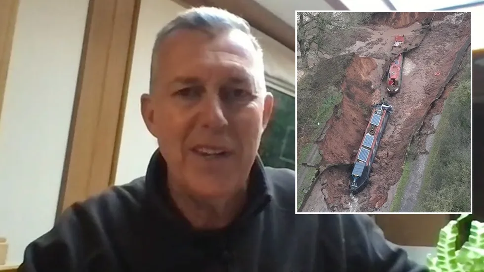 Paul Smith-Storey, canal sinkhole