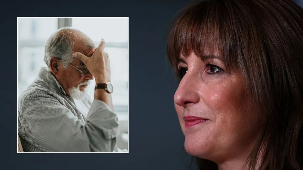 Rachel Reeves and older man