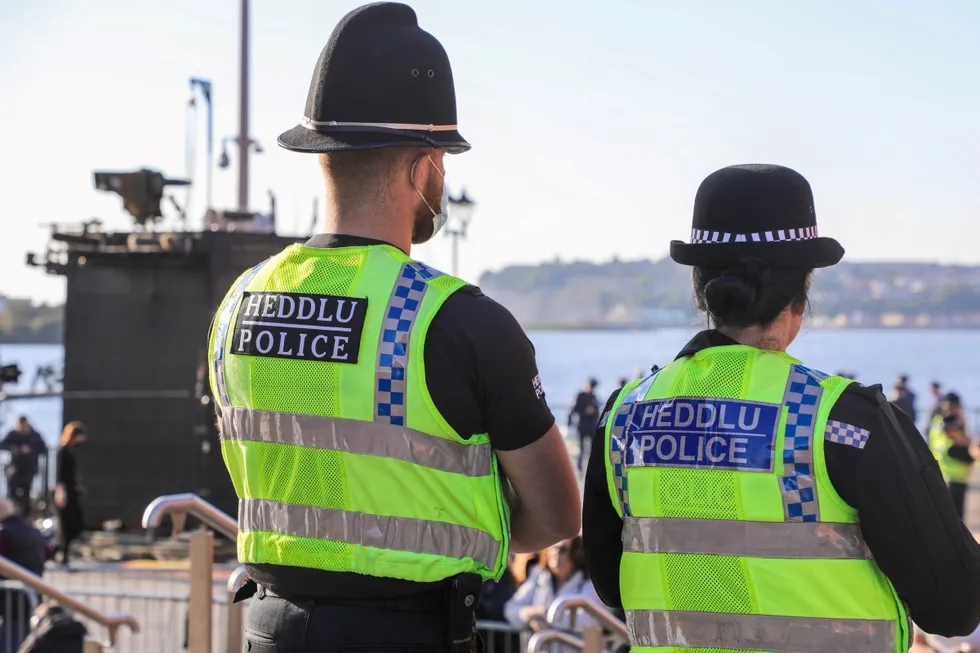 A stock image of South Wales Police