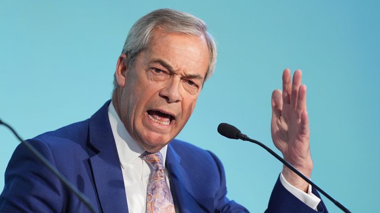 The trade union boss has warned working people will turn to Nigel Farage if the government doesn't deliver for them. Pic: PA