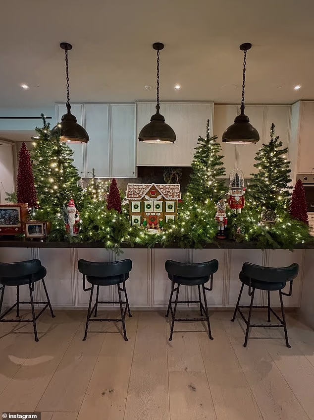 She had a second one in another part of their home