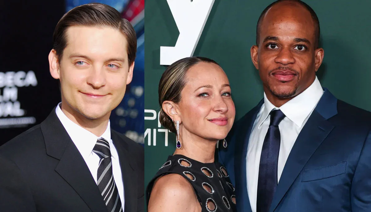 Tobey Maguire's ex-wife Jennifer Meyer expecting child with fiancé Geoff Ogunlesi